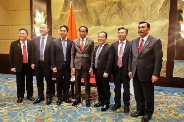 印尼总统佐科会见中国公海gh555000aa线路检测总裁张毓强
